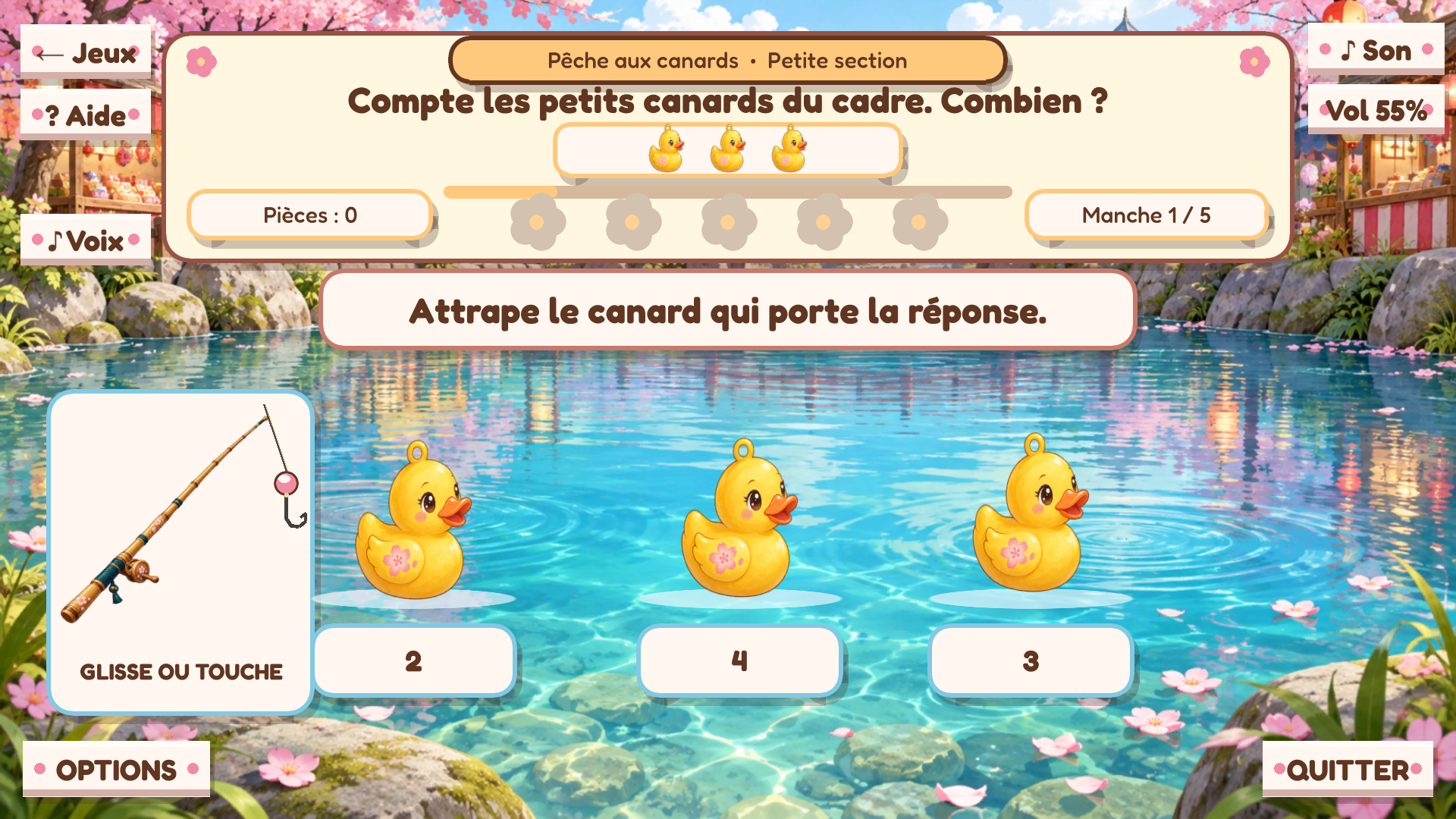 Activité de pêche